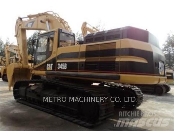 CAT 345B Pásové rýpadlá