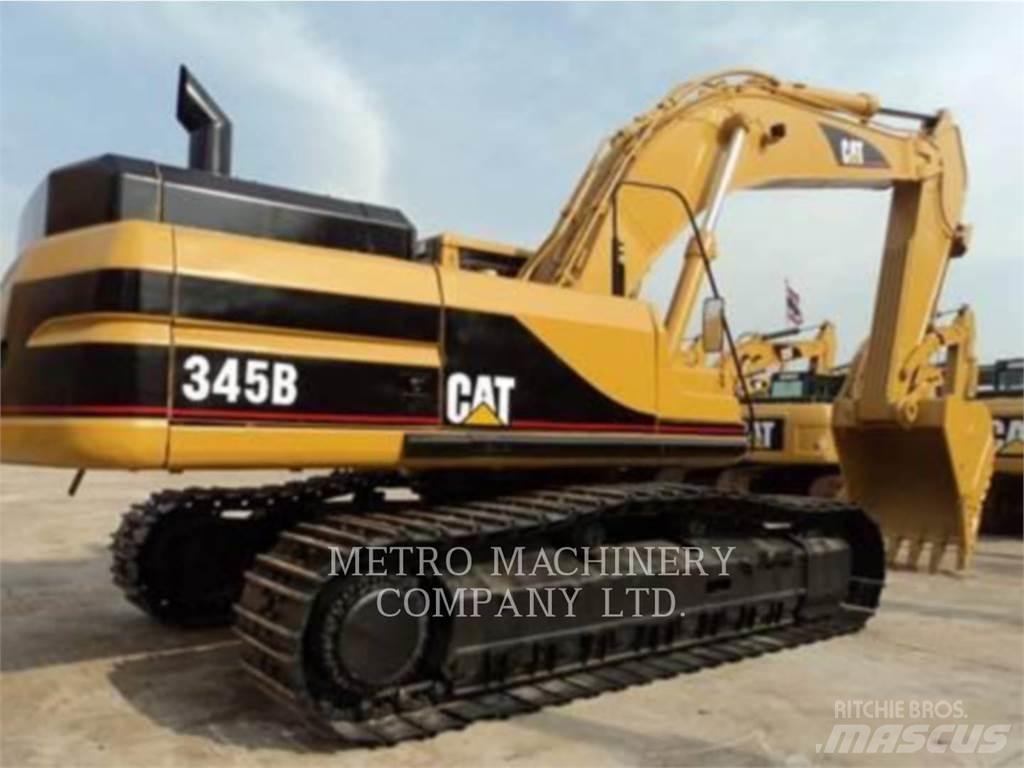 CAT 345B Pásové rýpadlá