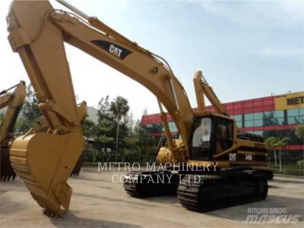 CAT 345B Pásové rýpadlá