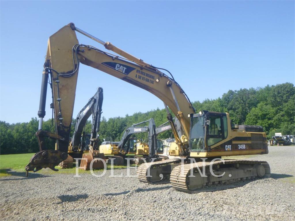 CAT 345BIIL Pásové rýpadlá