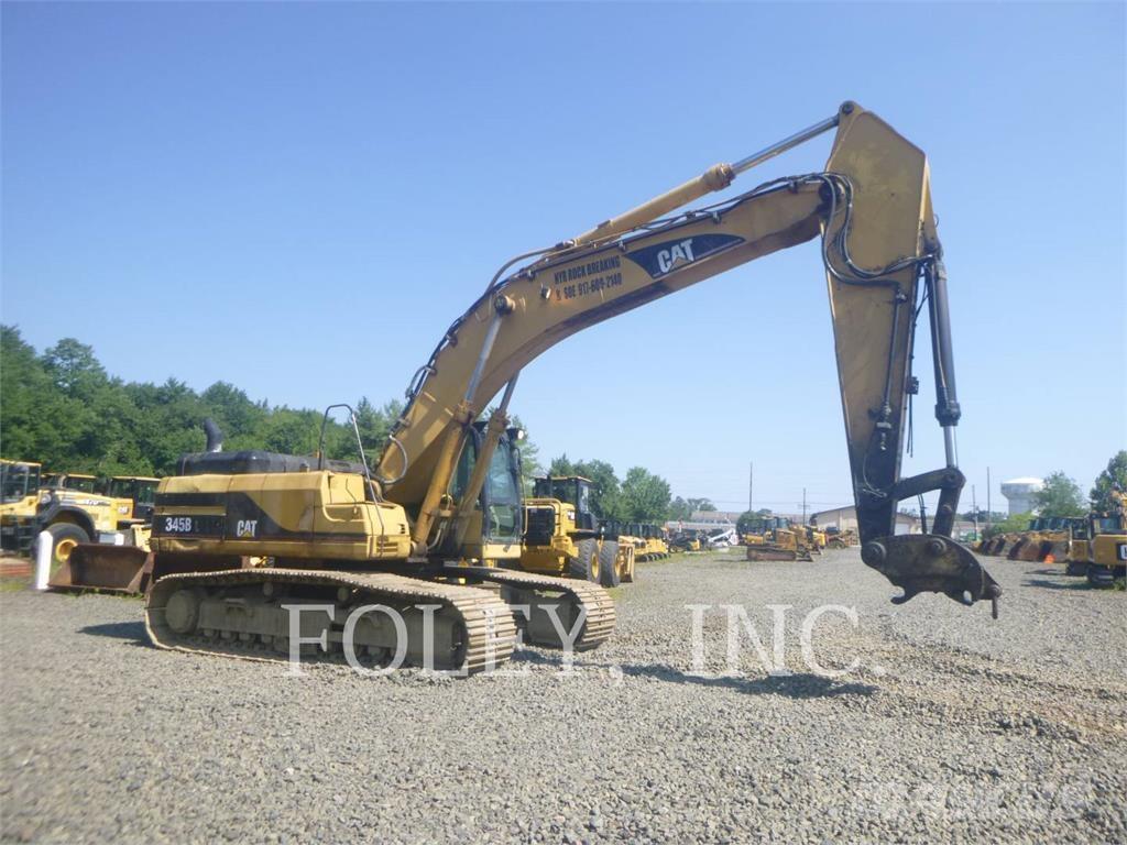 CAT 345BIIL Pásové rýpadlá
