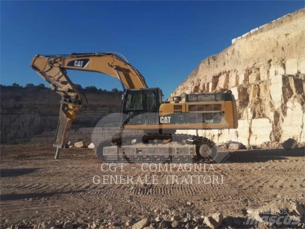 CAT 345D Pásové rýpadlá