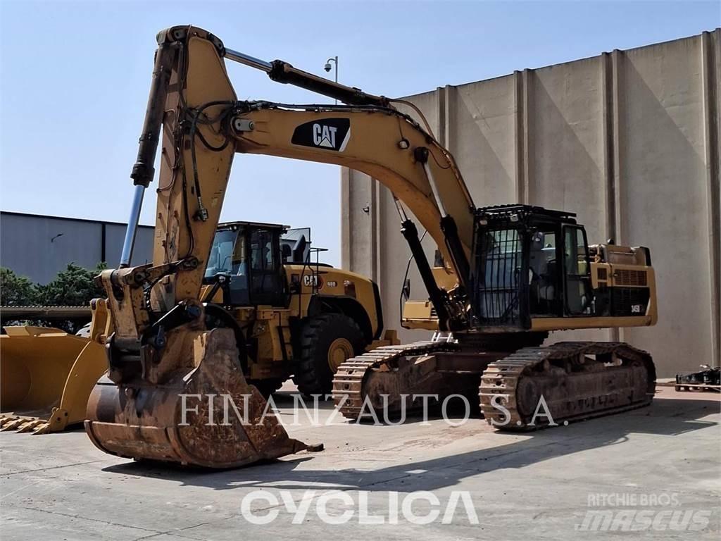 CAT 345D Pásové rýpadlá