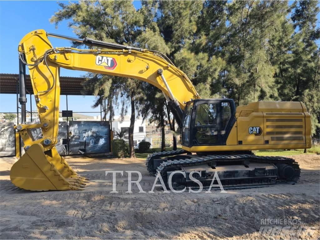 CAT 349 Pásové rýpadlá
