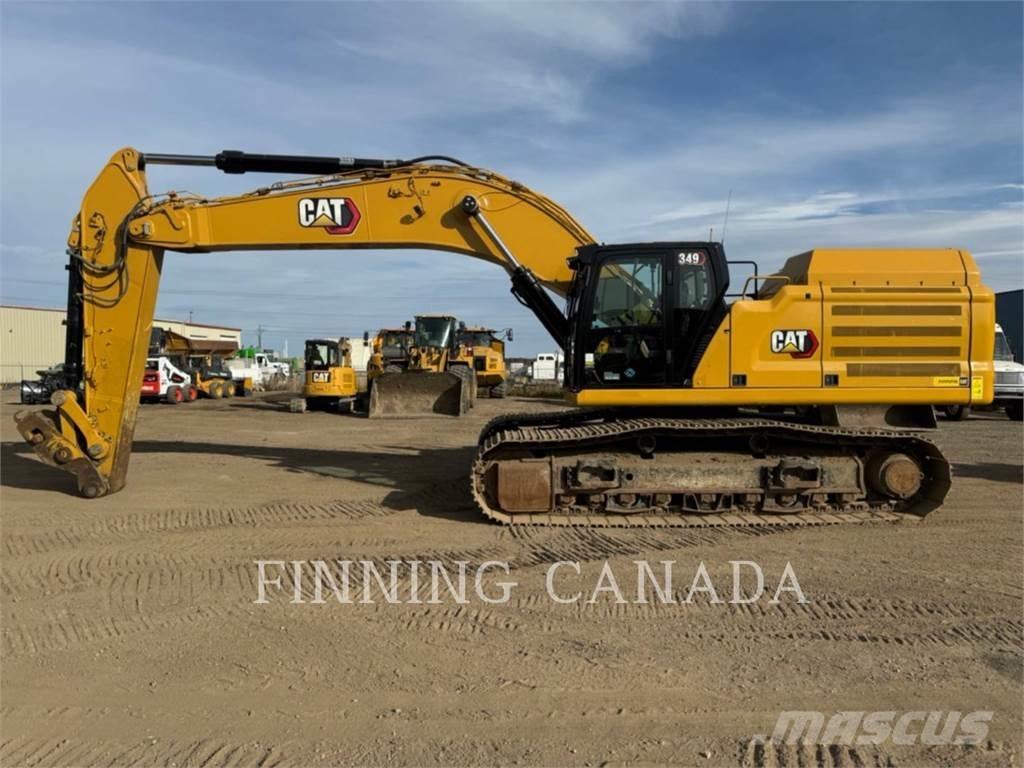 CAT 349-07 Pásové rýpadlá