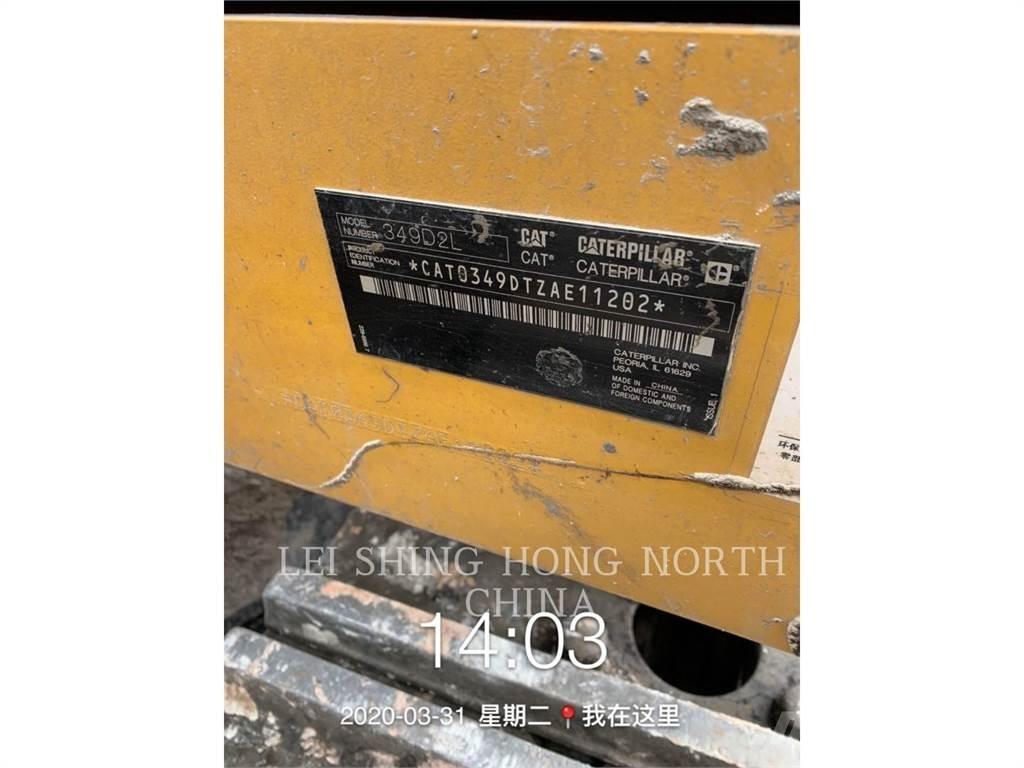 CAT 349 D2 L Pásové rýpadlá