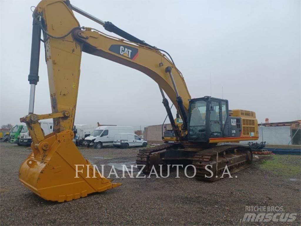CAT 349D Pásové rýpadlá