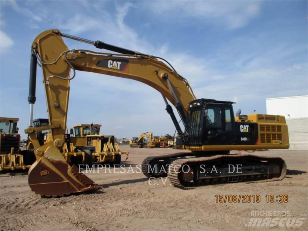 CAT 349D2L Pásové rýpadlá
