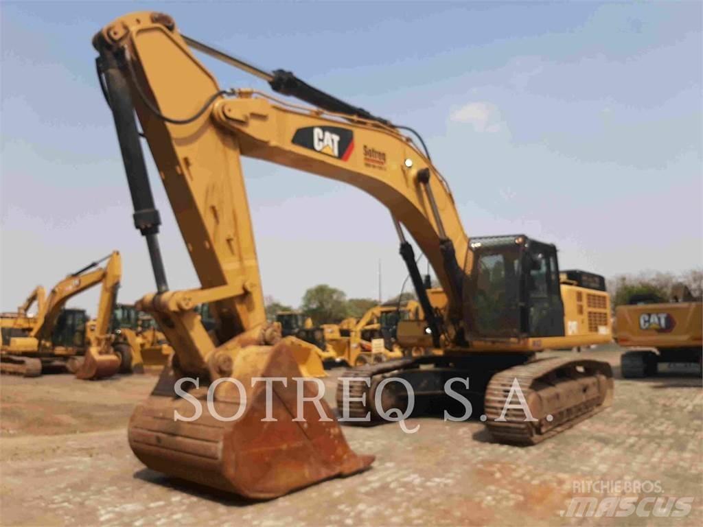 CAT 349DL Pásové rýpadlá