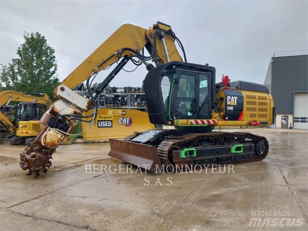 CAT 349E Pásové rýpadlá