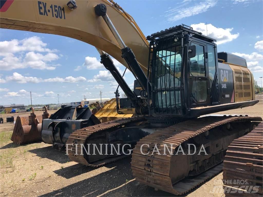 CAT 349E Pásové rýpadlá