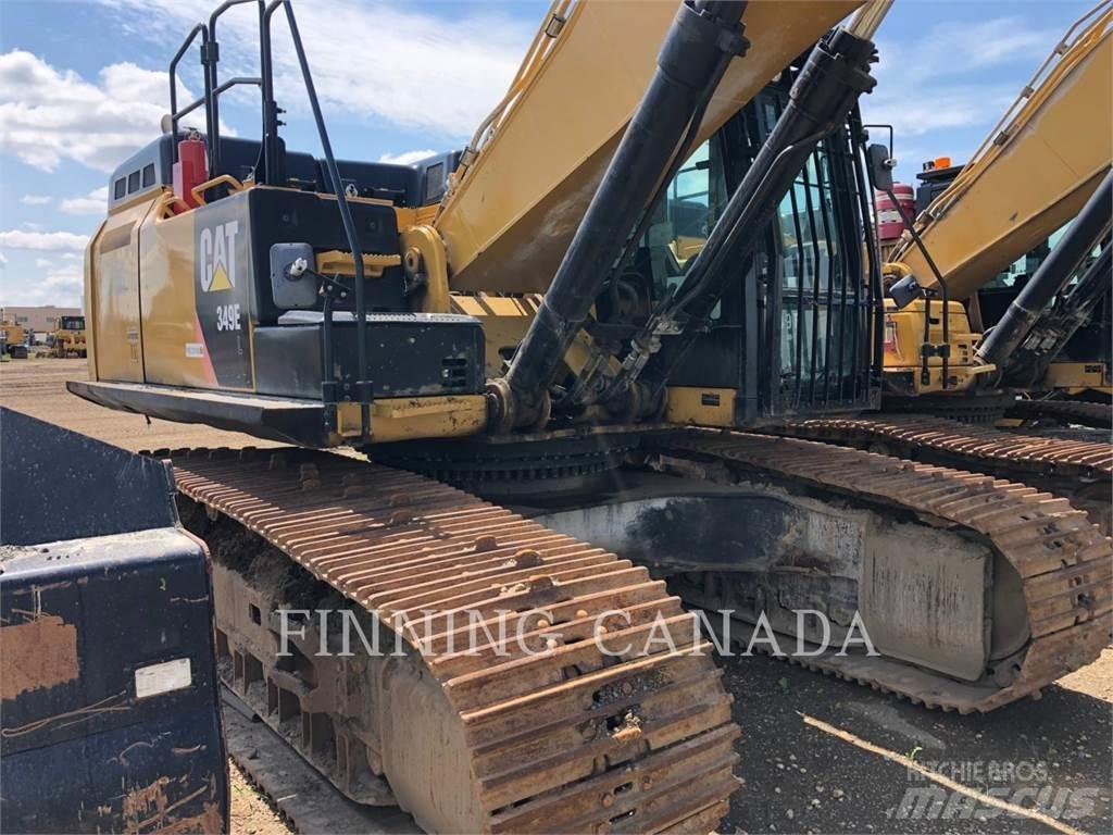 CAT 349E Pásové rýpadlá