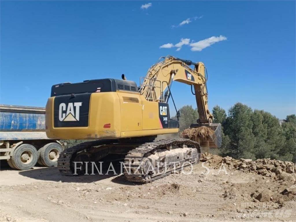 CAT 349E Pásové rýpadlá