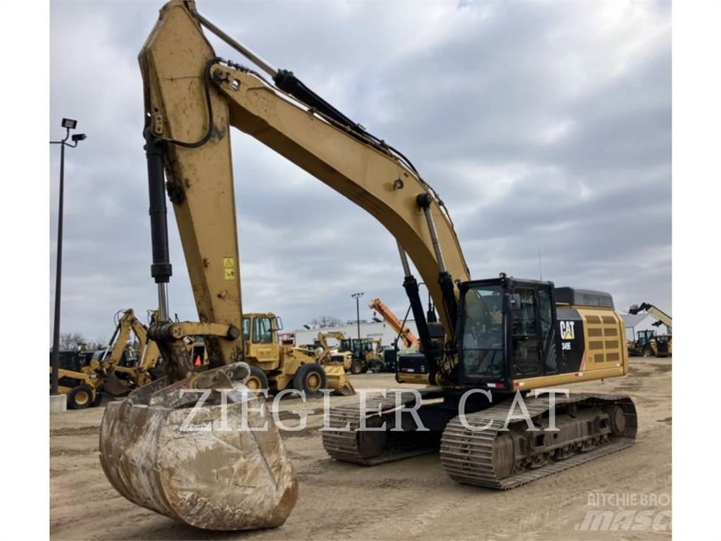 CAT 349E Pásové rýpadlá