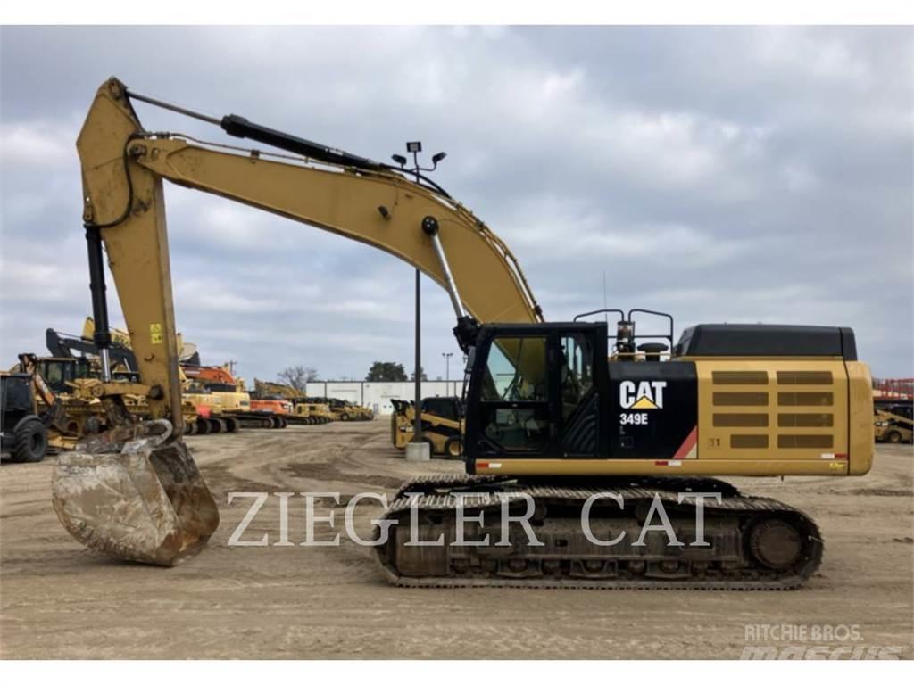 CAT 349E Pásové rýpadlá