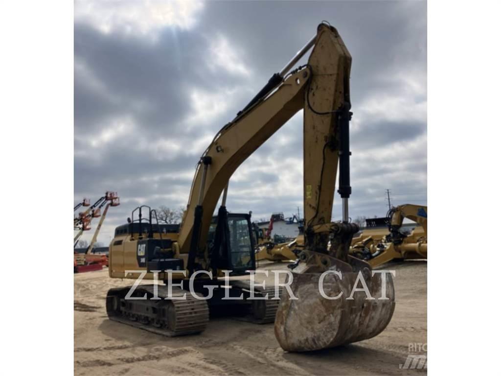 CAT 349E Pásové rýpadlá