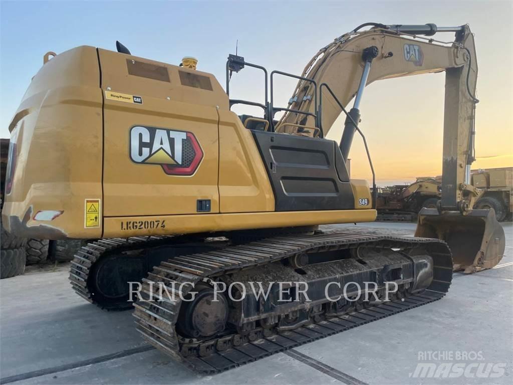 CAT 349EW Pásové rýpadlá
