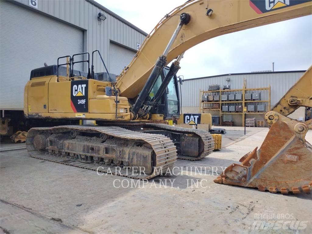 CAT 349F Pásové rýpadlá
