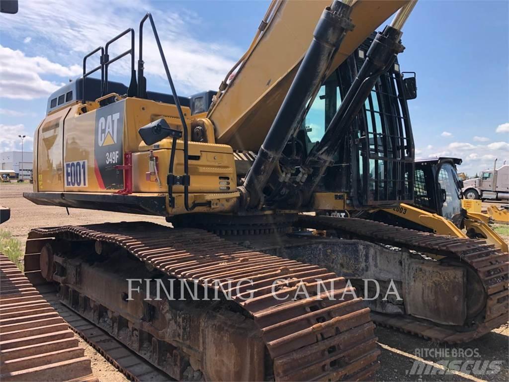 CAT 349F Pásové rýpadlá