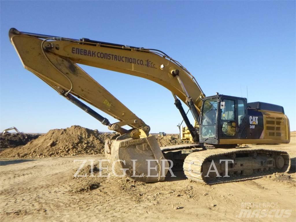 CAT 349F Pásové rýpadlá