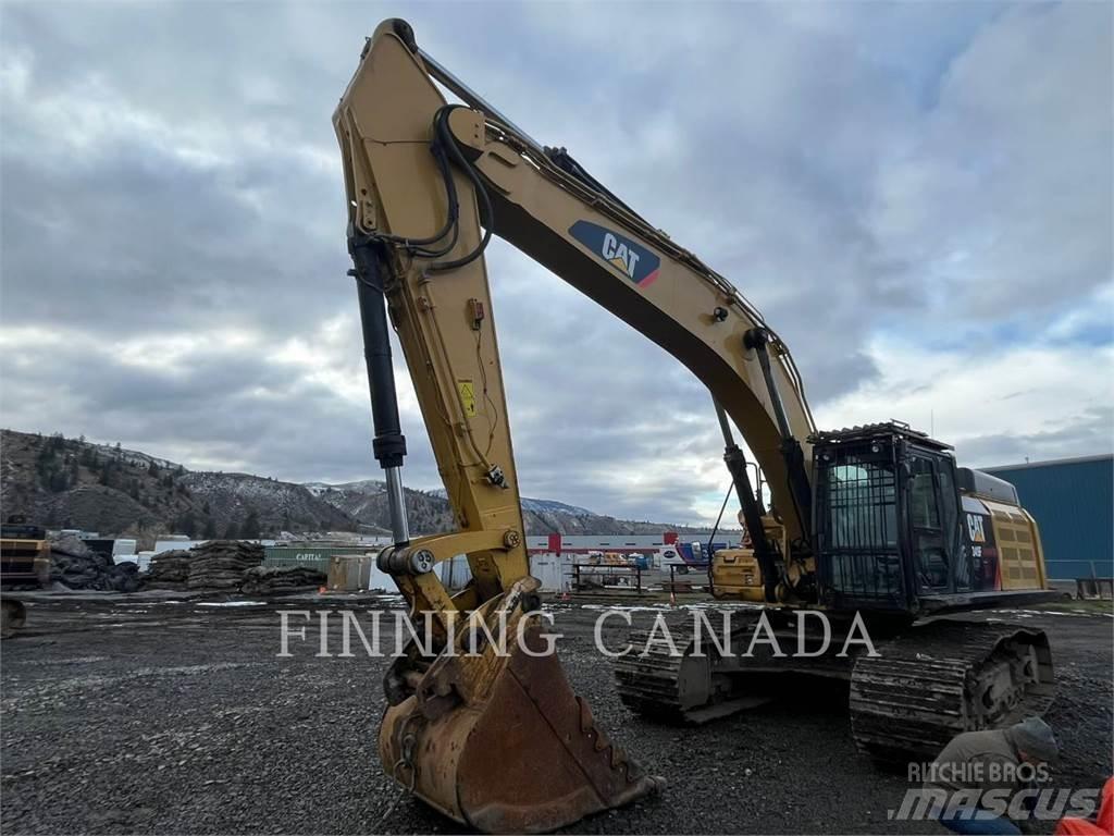 CAT 349F Pásové rýpadlá