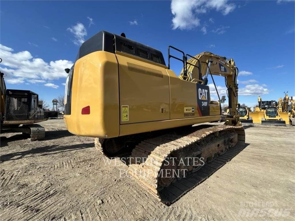 CAT 349F Pásové rýpadlá