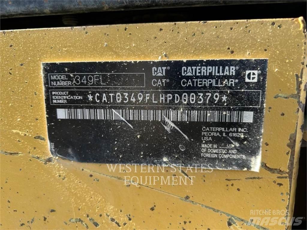 CAT 349F Pásové rýpadlá