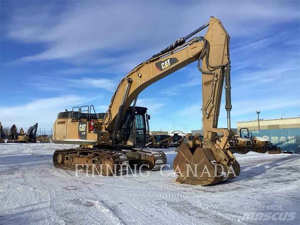 CAT 349F Pásové rýpadlá