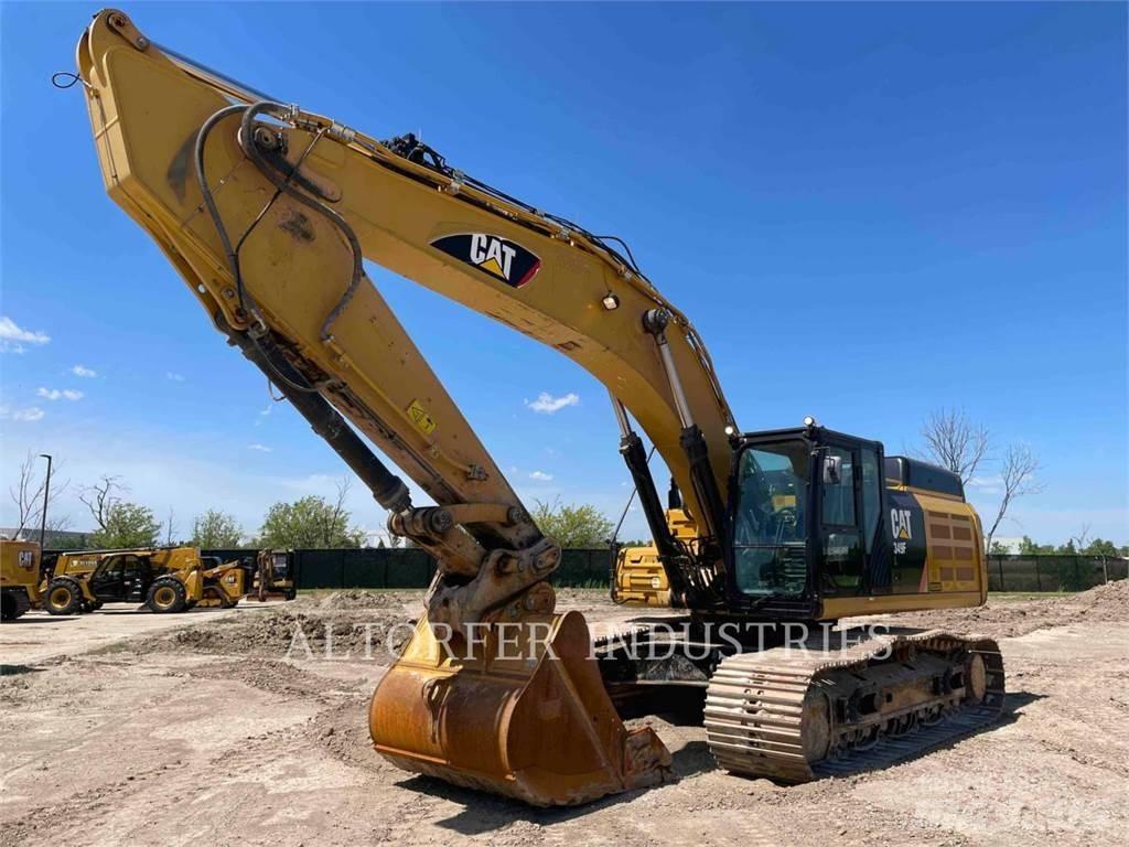 CAT 349FL Pásové rýpadlá