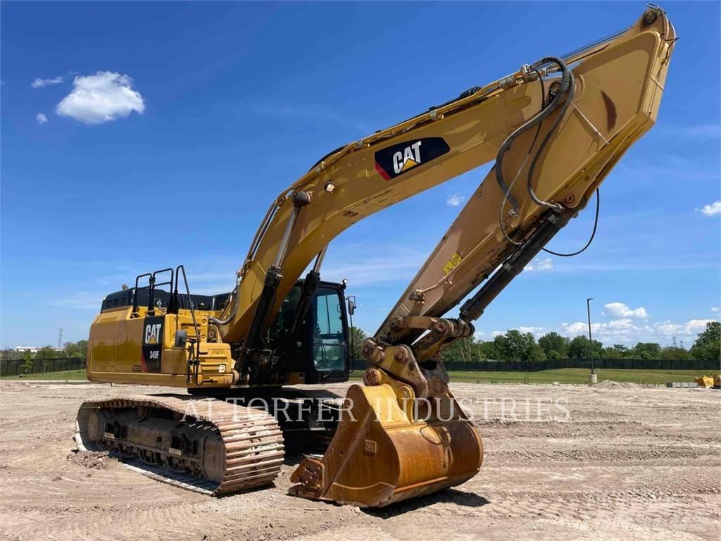 CAT 349FL Pásové rýpadlá