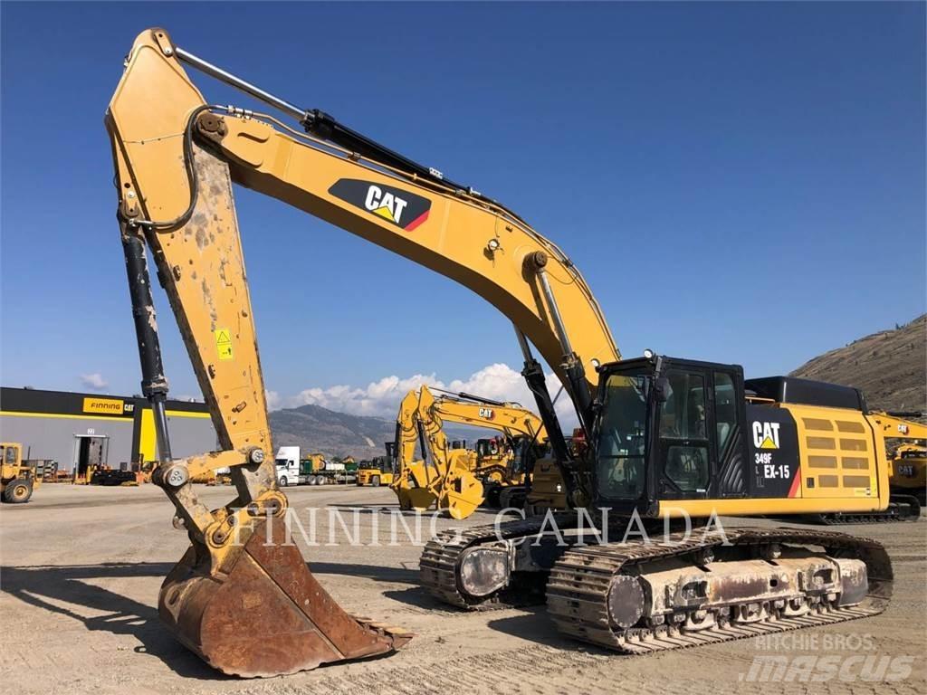 CAT 349FL Pásové rýpadlá