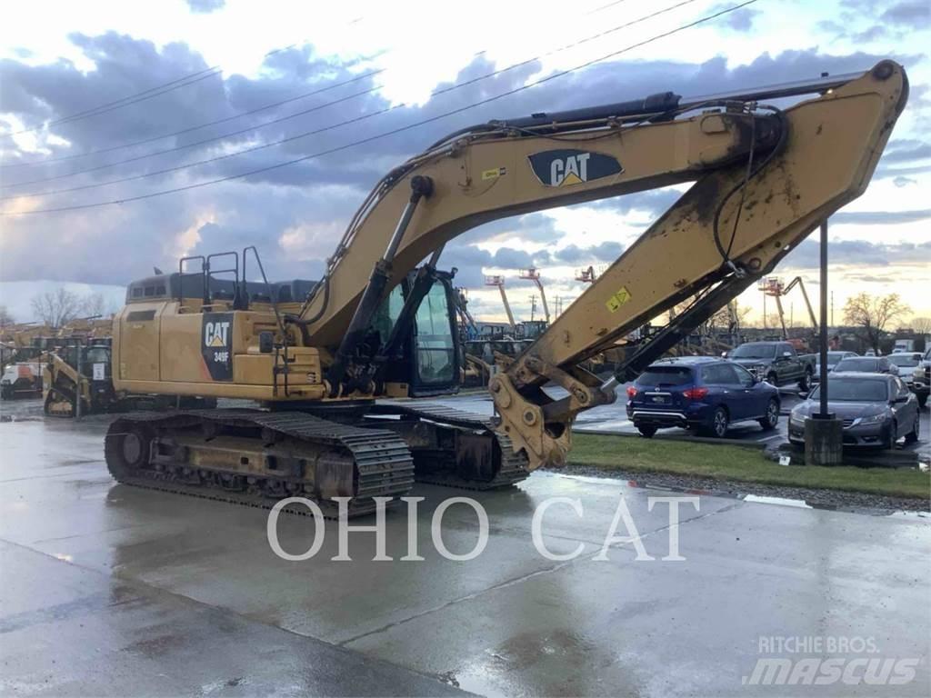 CAT 349FL Pásové rýpadlá