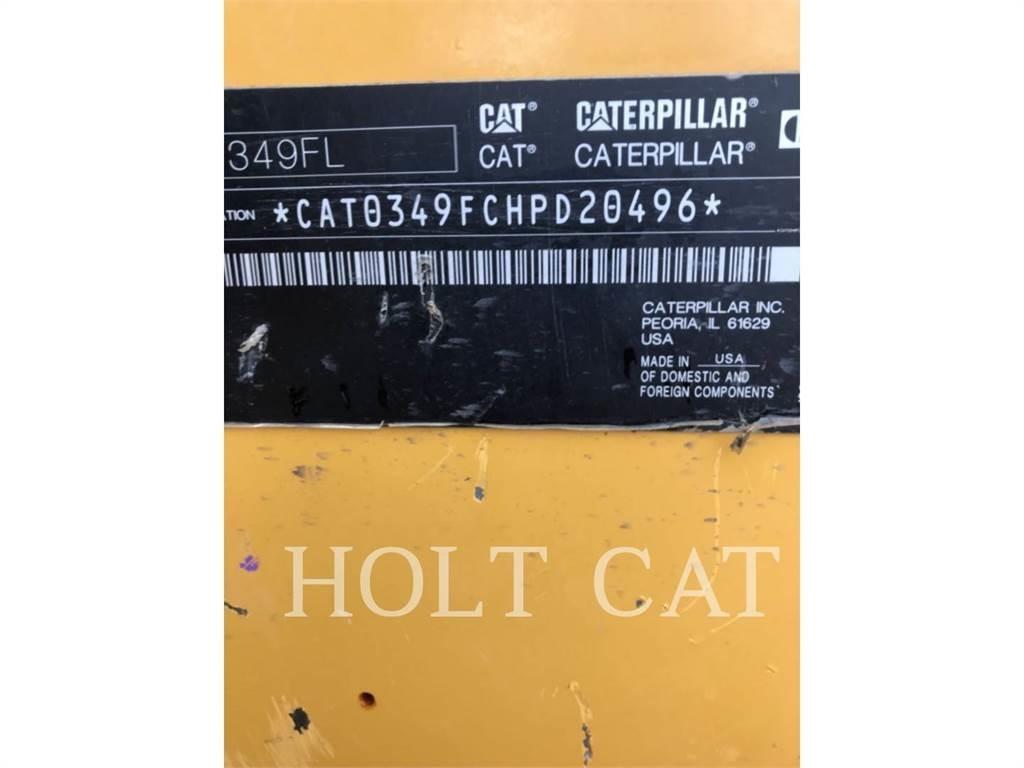 CAT 349FL Pásové rýpadlá