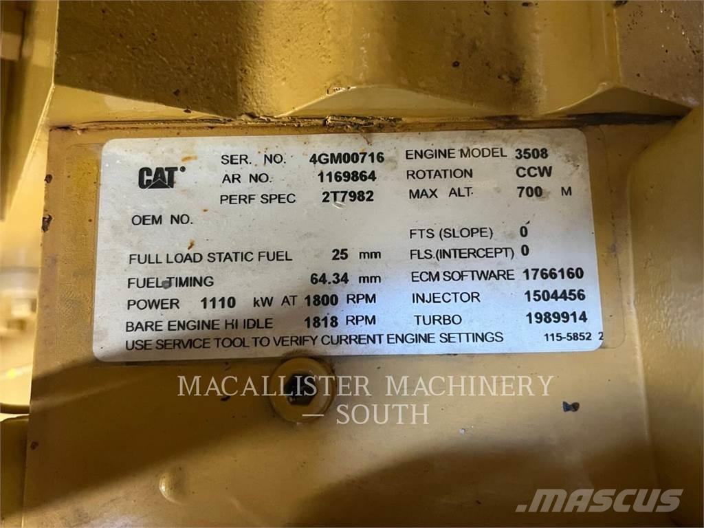 CAT 3508B Naftové generátory