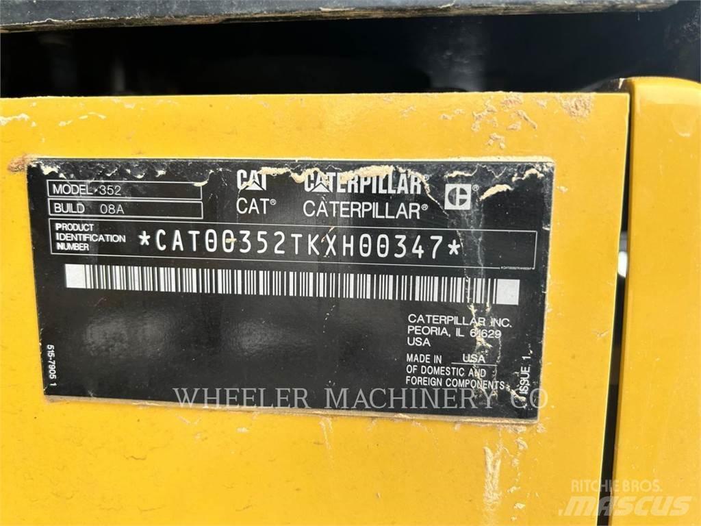 CAT 352 Pásové rýpadlá