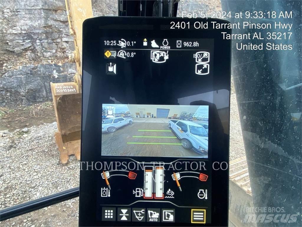 CAT 352 Pásové rýpadlá
