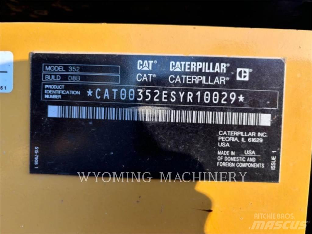 CAT 352 Pásové rýpadlá