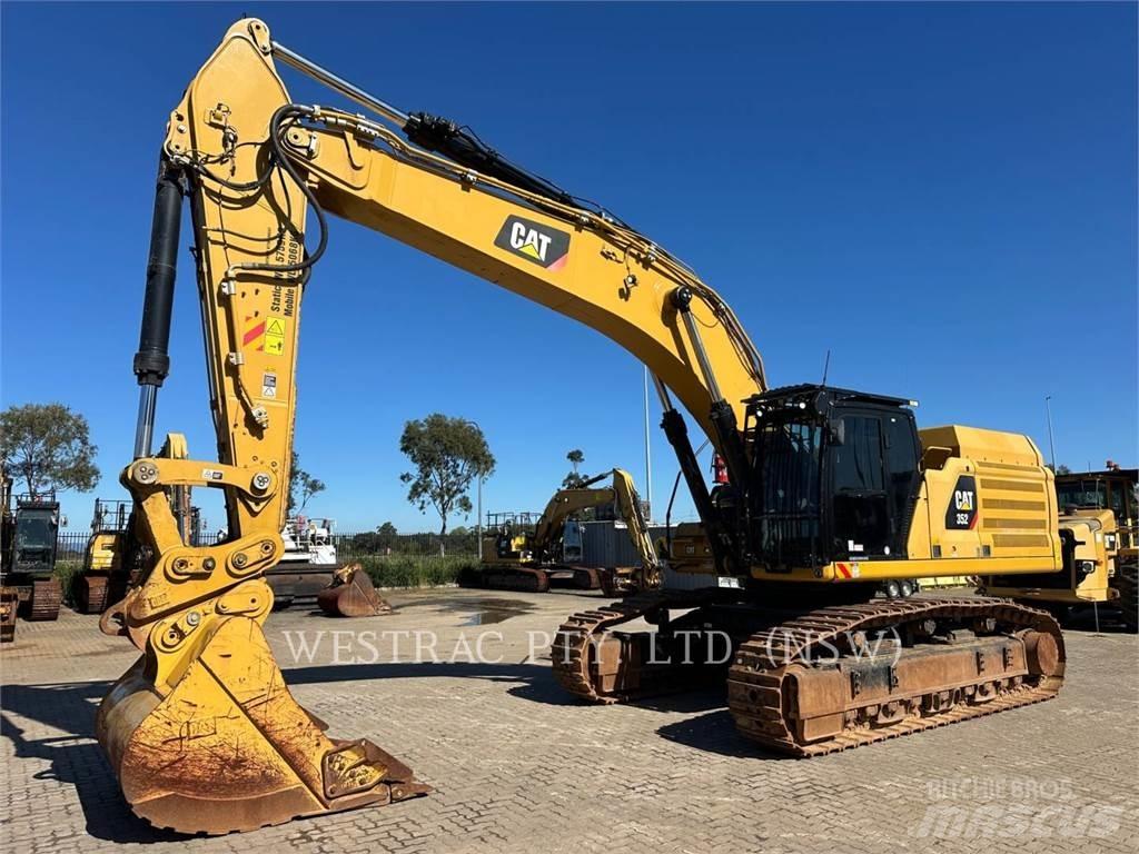 CAT 352-07 Pásové rýpadlá