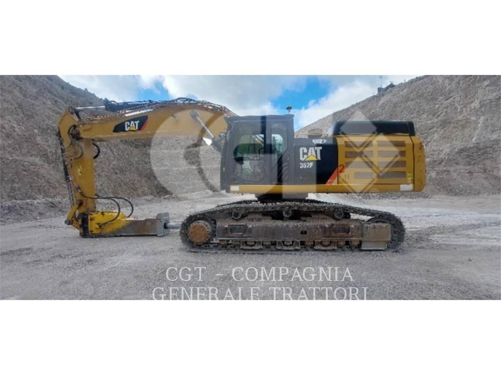 CAT 352F Pásové rýpadlá