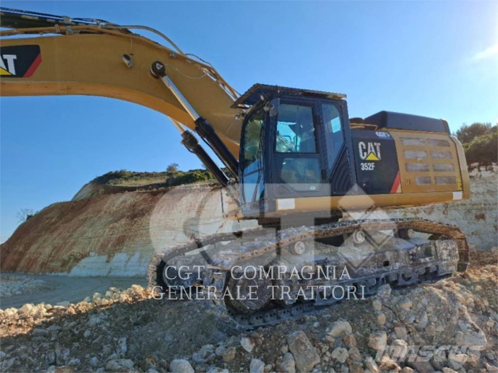 CAT 352F Pásové rýpadlá