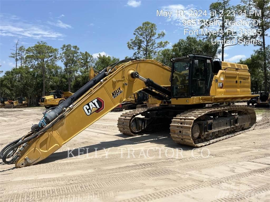 CAT 374 Pásové rýpadlá