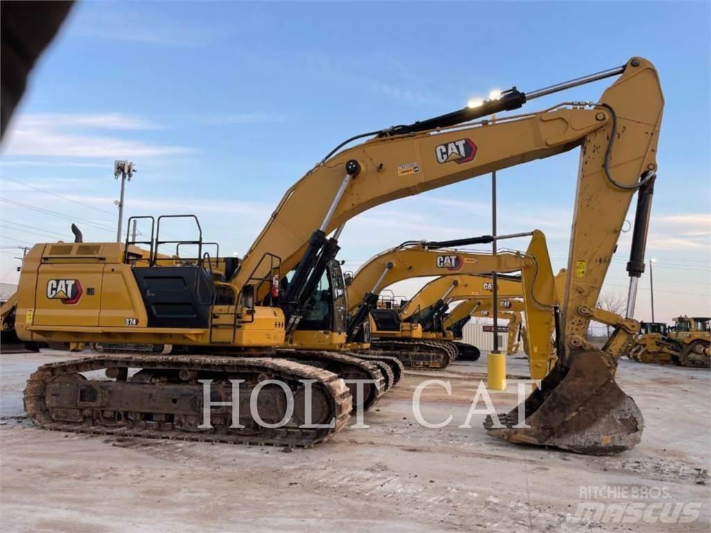 CAT 374 Pásové rýpadlá