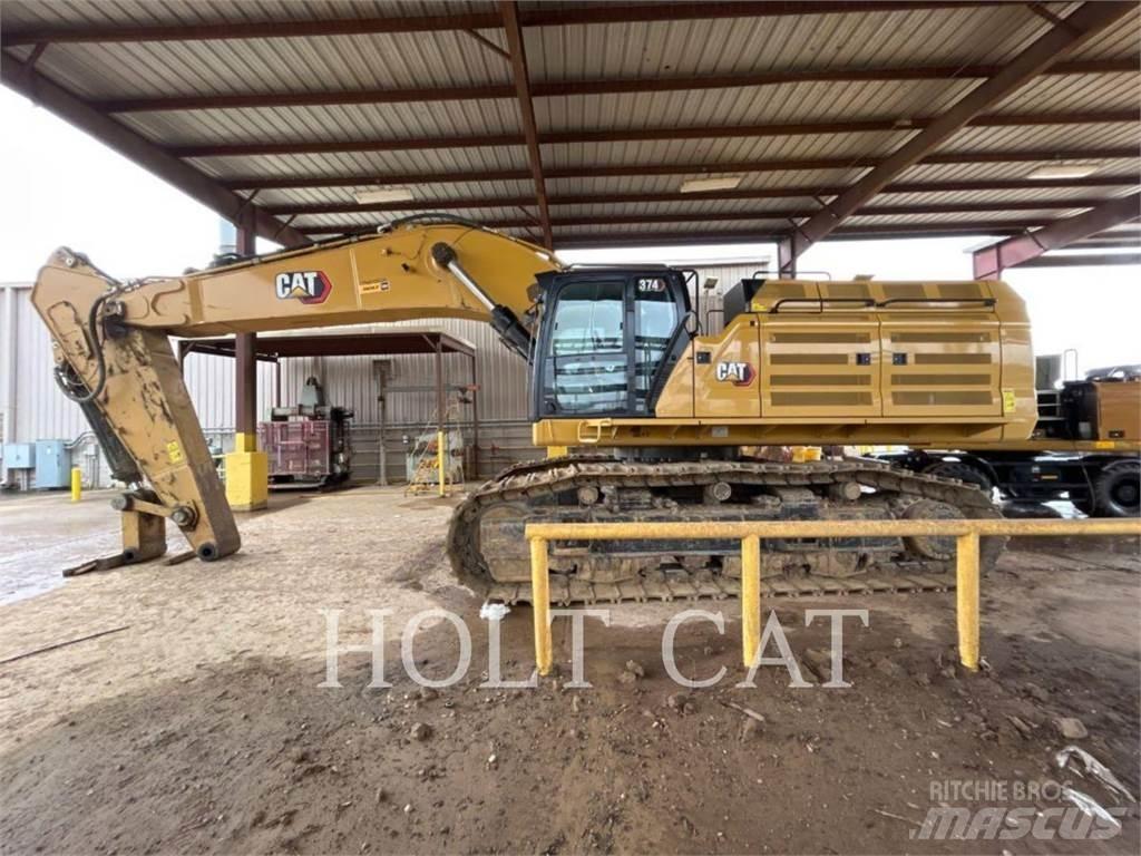CAT 374 Pásové rýpadlá