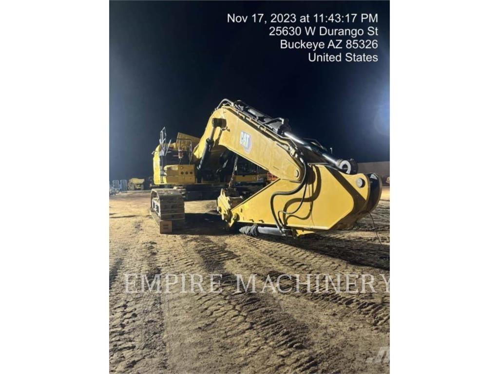 CAT 374-07 Pásové rýpadlá