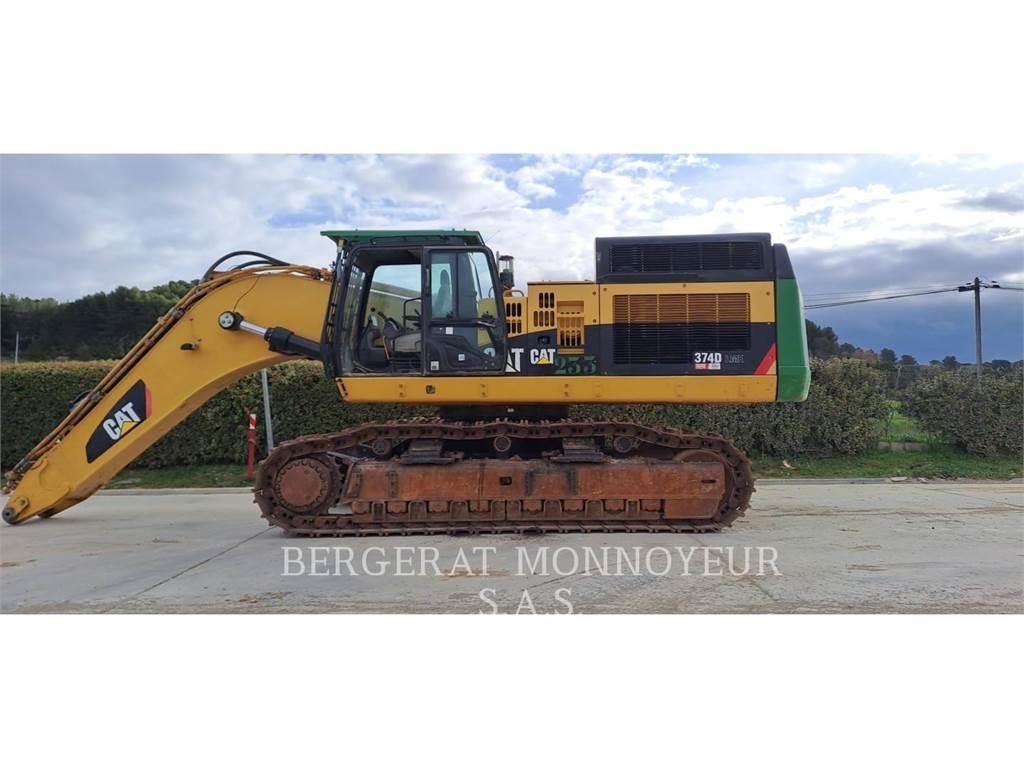CAT 374D Pásové rýpadlá