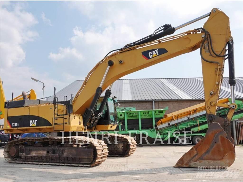 CAT 374D Pásové rýpadlá