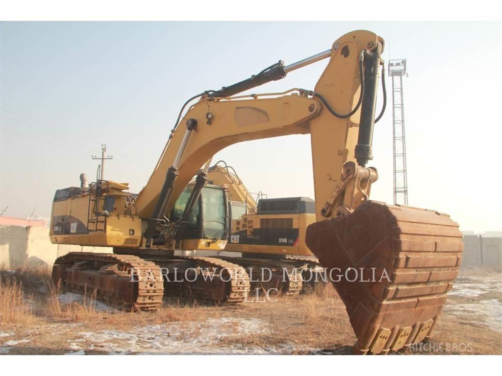 CAT 374DL Pásové rýpadlá