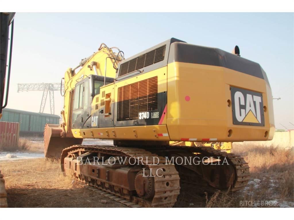 CAT 374DL Pásové rýpadlá