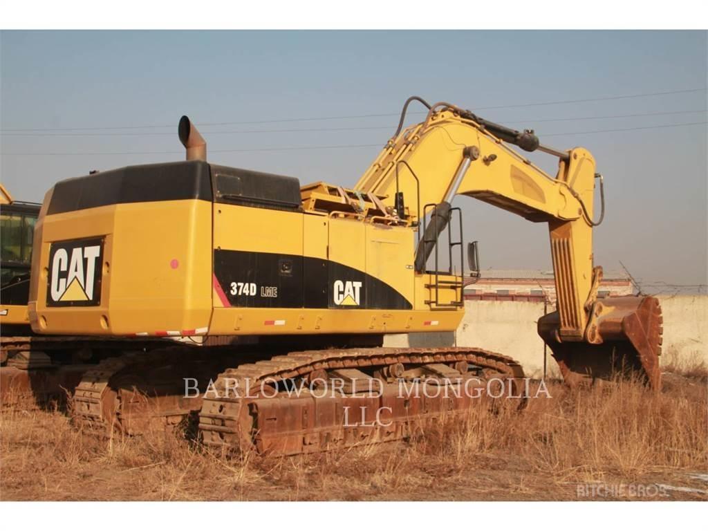 CAT 374DL Pásové rýpadlá