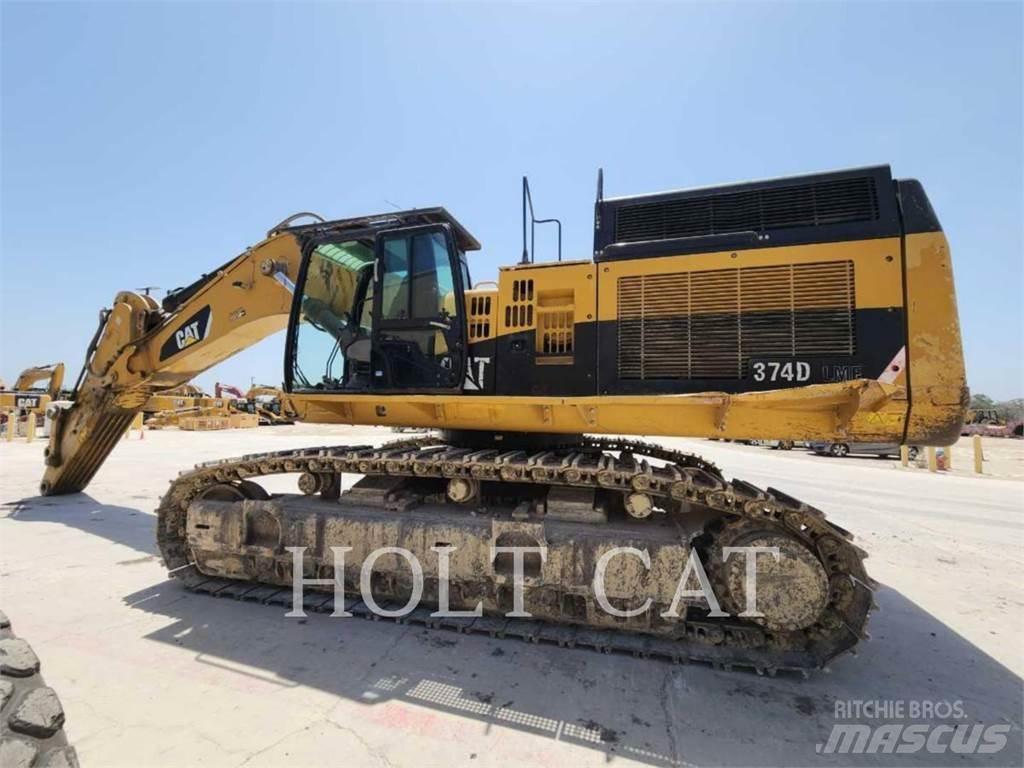 CAT 374DL Pásové rýpadlá